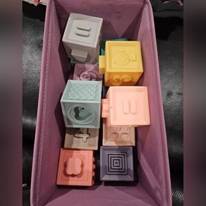 Soft Building Blocks 6+month Stackable Toys Mathematics Learning Complete Sets